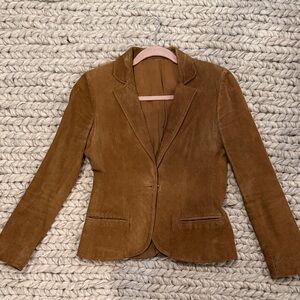 Vintage R. Sherman Brown Suede Women's Blazer